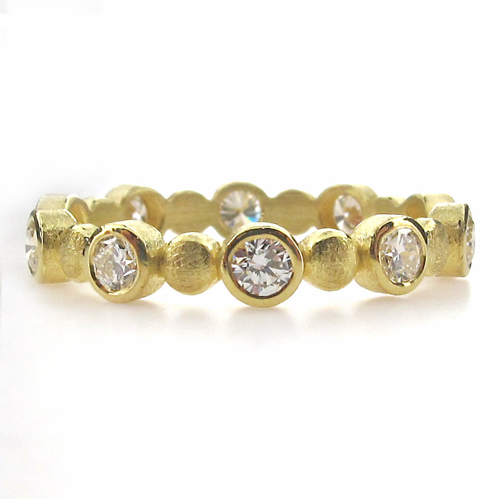 "Jenny" Diamond Stacking Ring